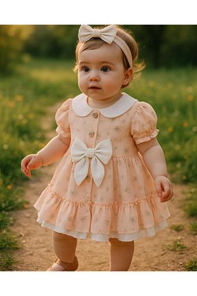 لباس صورتی بچه گانه بافتنی MİNYON BABY - کد 929677310