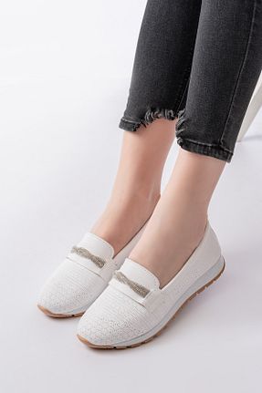 بابت سفید زنانه چرم مصنوعی simethrift - کد 900928982