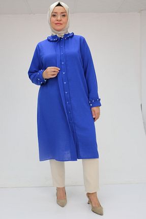 تونیک سایز بزرگ رنگی زنانه بافتنی Eslina - کد 939368523