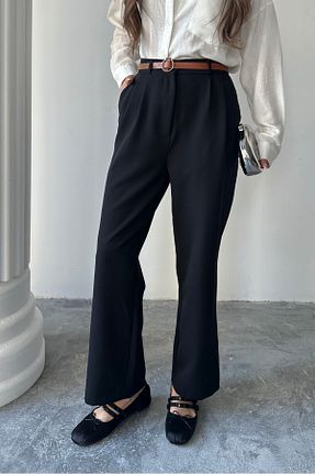 شلوار مشکی زنانه پارچه macharel jeans - کد 888855252