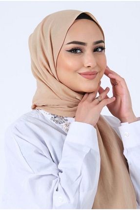 شال بژ زنانه ویسکون haremscarfs - کد 939393575