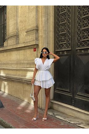 لباس سفید زنانه بافتنی Ekim Store - کد 939418997