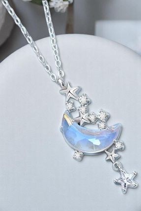 گردنبند استیل ( فولاد ) طوسی زنانه استیل (فولاد) katilus - کد 899780755