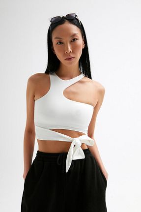 بلوز سفید زنانه ساده Stile Bella - کد 939469552