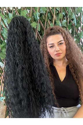 گیره سر مشکی زنانه الاستین AFRO - کد 939497659