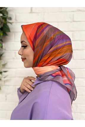روسری رنگی کرپ Armine - کد 747341336