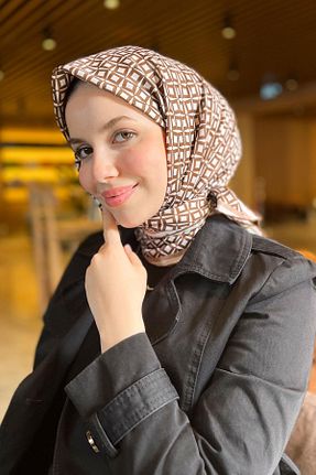 روسری رنگی کرپ Armine - کد 939541812
