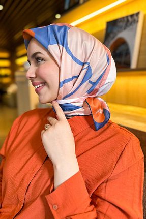 روسری رنگی کرپ Armine - کد 939541967