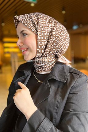 روسری رنگی کرپ Armine - کد 939541812