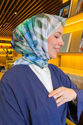 روسری رنگی کرپ Armine - کد 939541976