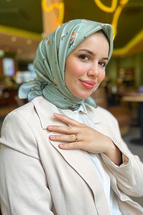روسری رنگی کرپ Armine - کد 939541926