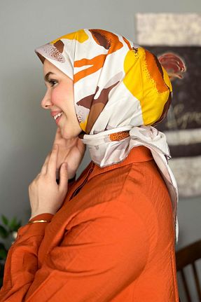 روسری رنگی کرپ Armine - کد 939541643
