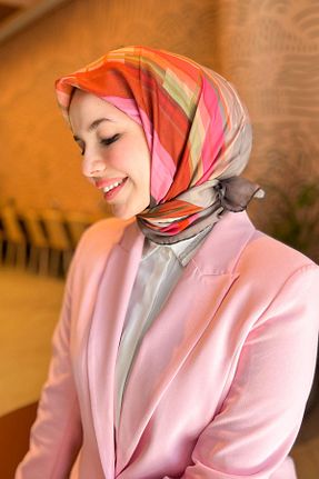روسری رنگی کرپ Armine - کد 939542153