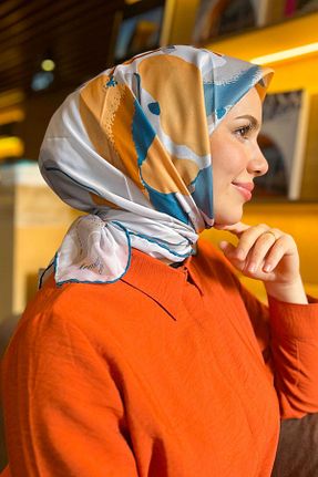 روسری رنگی کرپ Armine - کد 939541640