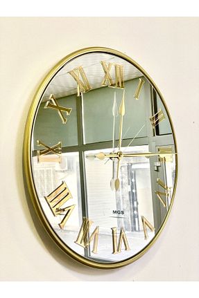 ساعت دیواری طلائی 50 x 48 Mgs - کد 676734950