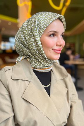 روسری رنگی کرپ Armine - کد 939541908