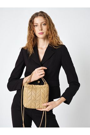 کیف دستی بژ زنانه سایز متوسط Pierre Cardin - کد 939764807