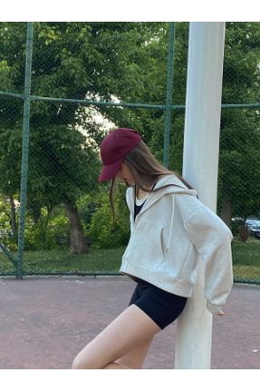 کلاه زرشکی زنانه پنبه ای Arhizeyas - کد 939554882