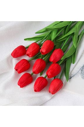 گل خشک و مصنوعی قرمز Dekora Çiçek - کد 939552647
