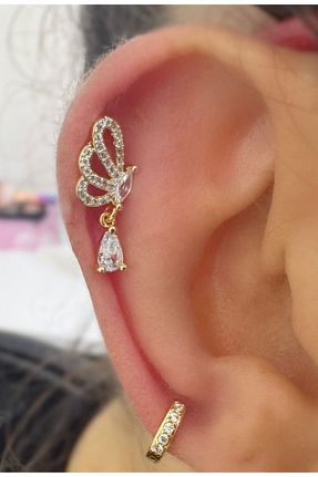 پیرسینگ زرد زنانه Arescollection - کد 939380039