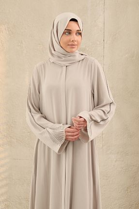 کلاه و ابایا بژ زنانه مخلوط پلی استر arga prive - کد 939588984