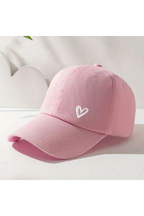 کلاه صورتی زنانه پنبه ای LEIVOR - کد 939601833