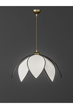 لوستر سفید پارچه avizade - کد 939629157