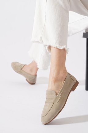 بابت بژ زنانه چرم خالص Moda Pie - کد 882180035