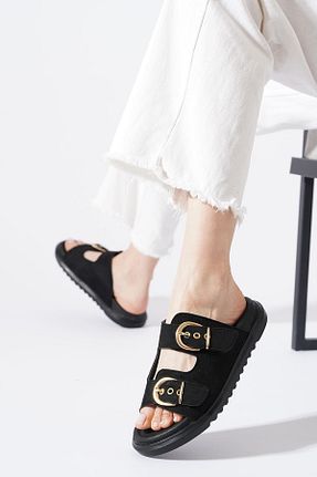 دمپائی خانگی رنگی زنانه چرم مصنوعی Moda Pie - کد 939630640