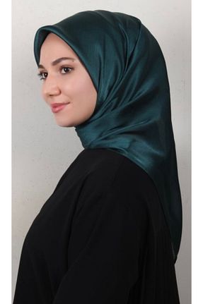 روسری سبز ساتن Muensu - کد 939638453