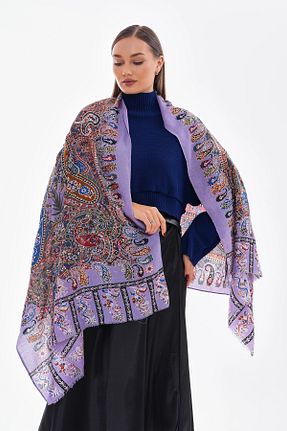 شال رنگی زنانه پلی استر bacc - کد 939637879