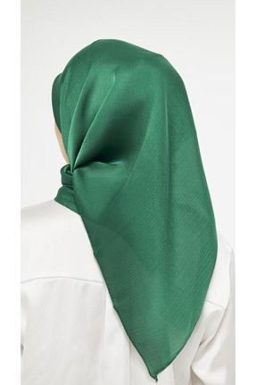 روسری فیروزه ای ساتن Muensu - کد 939638655