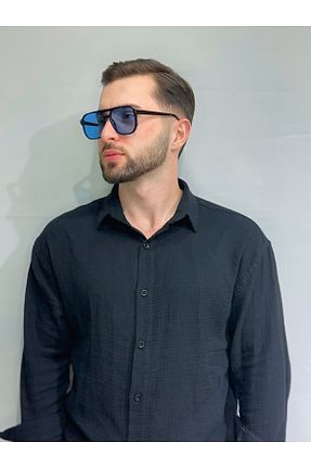 عینک آفتابی آبی زنانه 50 ZELİOR - کد 939645554