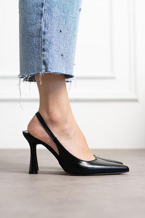 کفش مجلسی مشکی زنانه پاشنه ضخیم kalyoncu moda - کد 939656720