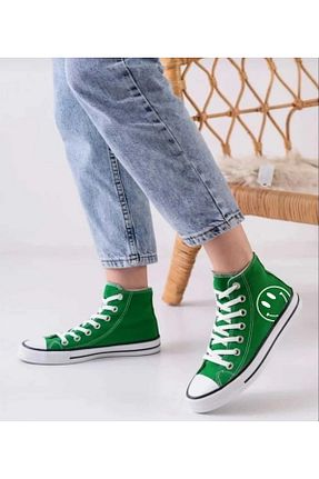 کفش اسنیکر سبز بچه گانه بند دار ROSTO - کد 939822629