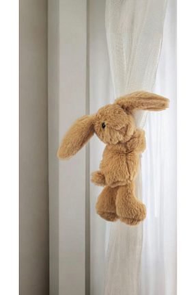 اسباب بازی مخملی قهوه ای بچه گانه 25 cm Littleandmoreofficial - کد 939620718