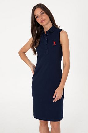 لباس سرمه ای زنانه بافتنی U.S. Polo Assn. - کد 939702016