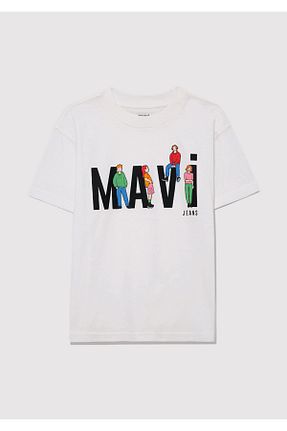 تیشرت نباتی بچه گانه یقه دوچرخه Mavi - کد 903167895