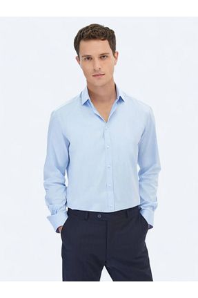 پیراهن آبی مردانه رگولار Kip - کد 939713800