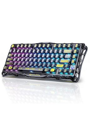 کیبورد گیمر مشکی Gravastar - کد 891710221