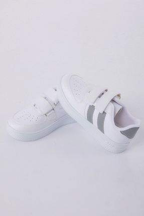 کفش اسنیکر سفید بچه گانه چرم مصنوعی TOFİSA - کد 939863403