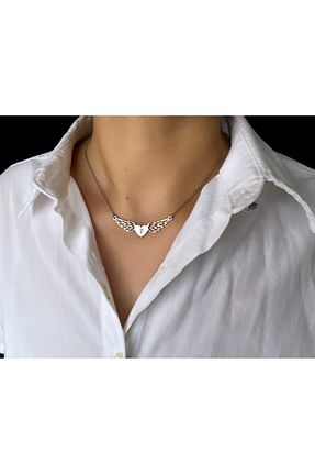 گردنبند استیل ( فولاد ) زنانه استیل (فولاد) archin - کد 825679003