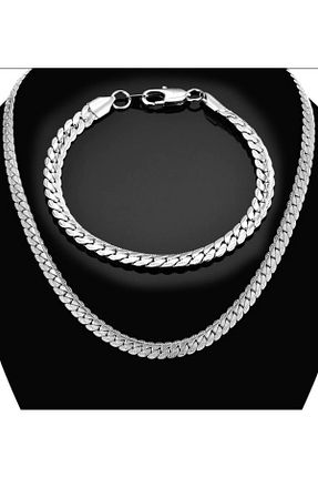 گردنبند استیل ( فولاد ) متالیک مردانه استیل ضد زنگ Takı Dükkanı - کد 302253118