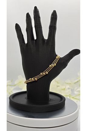 دستبند استیل (فولاد) زرد استیل (فولاد) michelle takı zerafetin yeni adresi - کد 939776054
