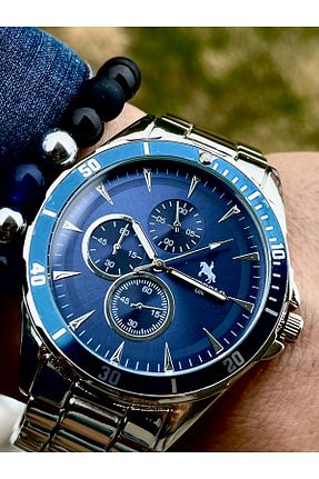 ساعت مچی سفید مردانه 41-46 میلی متر Clup Polo - کد 832954471
