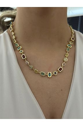 گردنبند استیل ( فولاد ) رنگی استیل (فولاد) MyladyAccessoriess - کد 939819169