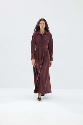 لباس قهوه ای زنانه بافتنی Tailors Room - کد 939830597