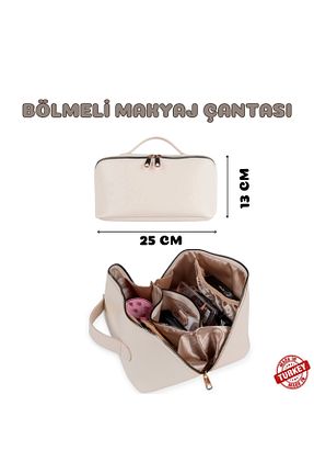 کیف آرایش بژ 3 - کد 469520134