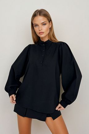 پیراهن مشکی زنانه رگولار VAGGON - کد 827002008