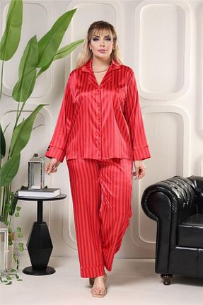 ست لباس راحتی آبی زنانه ساتن COCCOLARSI - کد 896277220